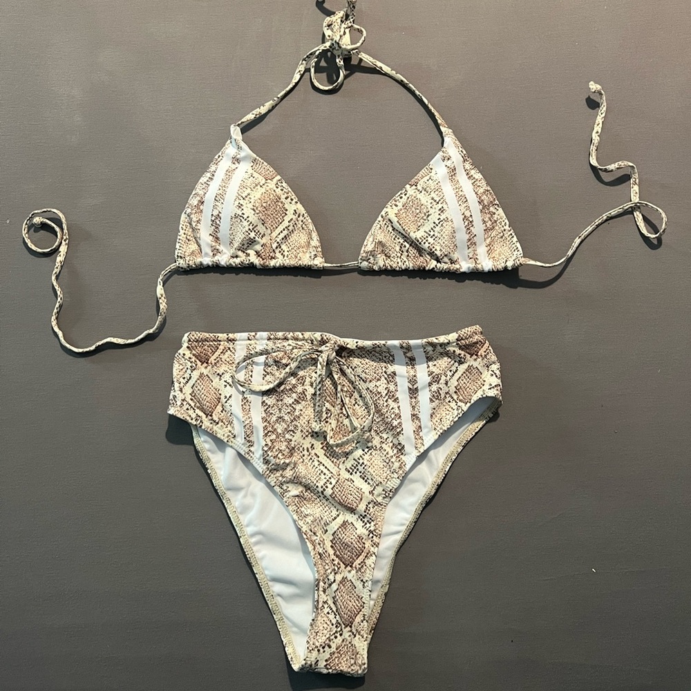 High waist bikini